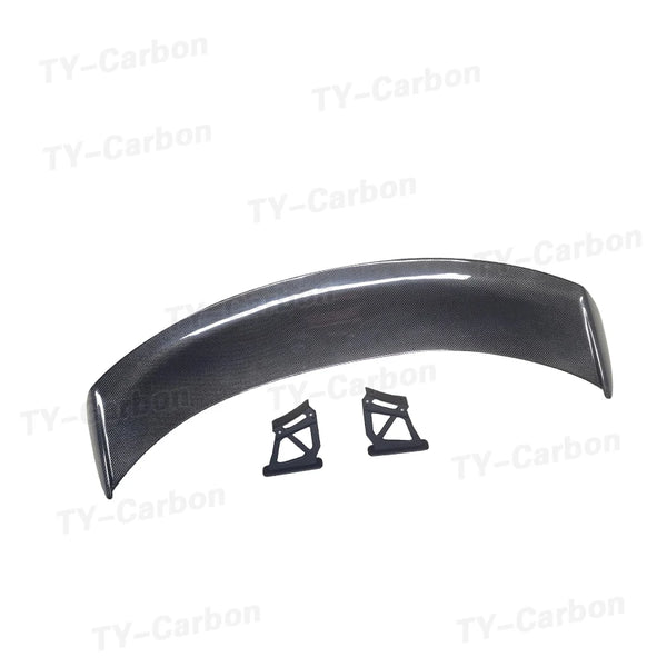 Real Carbon Fiber Rear Spoiler Tail Wings For Porsche Cayman Boxster 986 987 981 718 GT-4 Car External Decoration Accessories