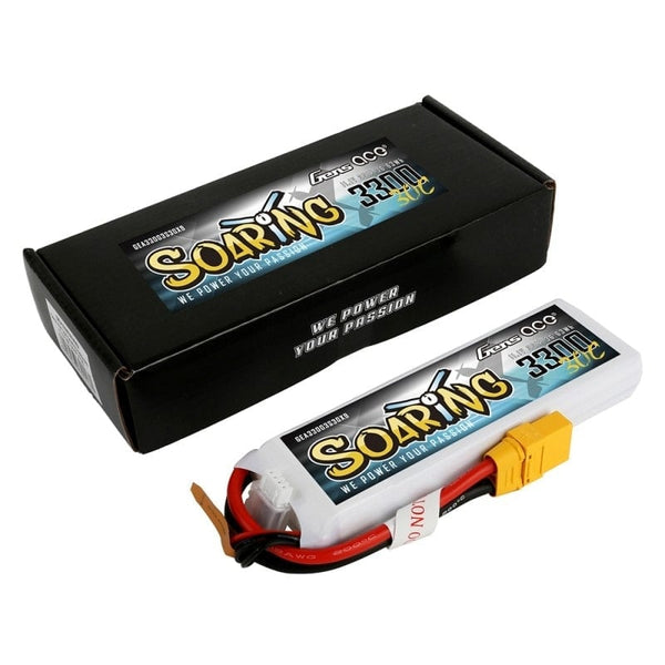Gens ace Soaring 3300mAh 11.1V 30C 3S1P Lipo Battery Pack XT90