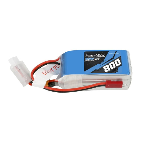 Gens ace G-Tech 800mAh 11.1V 45C 3S1P Lipo Battery Pack