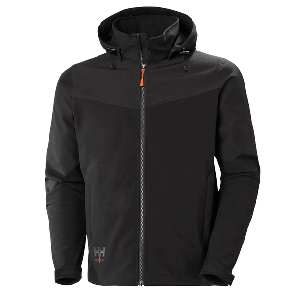 Helly Hansen 74290 Oxford Softshell Hooded Work Jacket