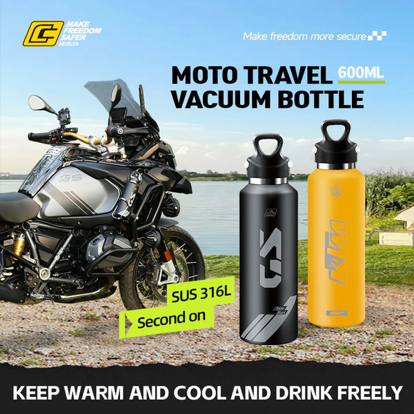 Cokima Adventure Rider Thermos Bottle – Built for the Wild - ThermoBottle Motorcycle Motorbike Luggage