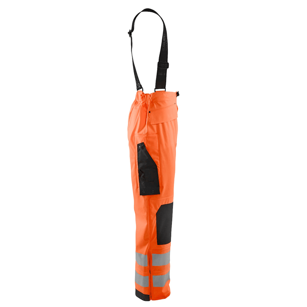 Blaklader 1306 Hi-Vis Waterproof Rain Trousers Level 3