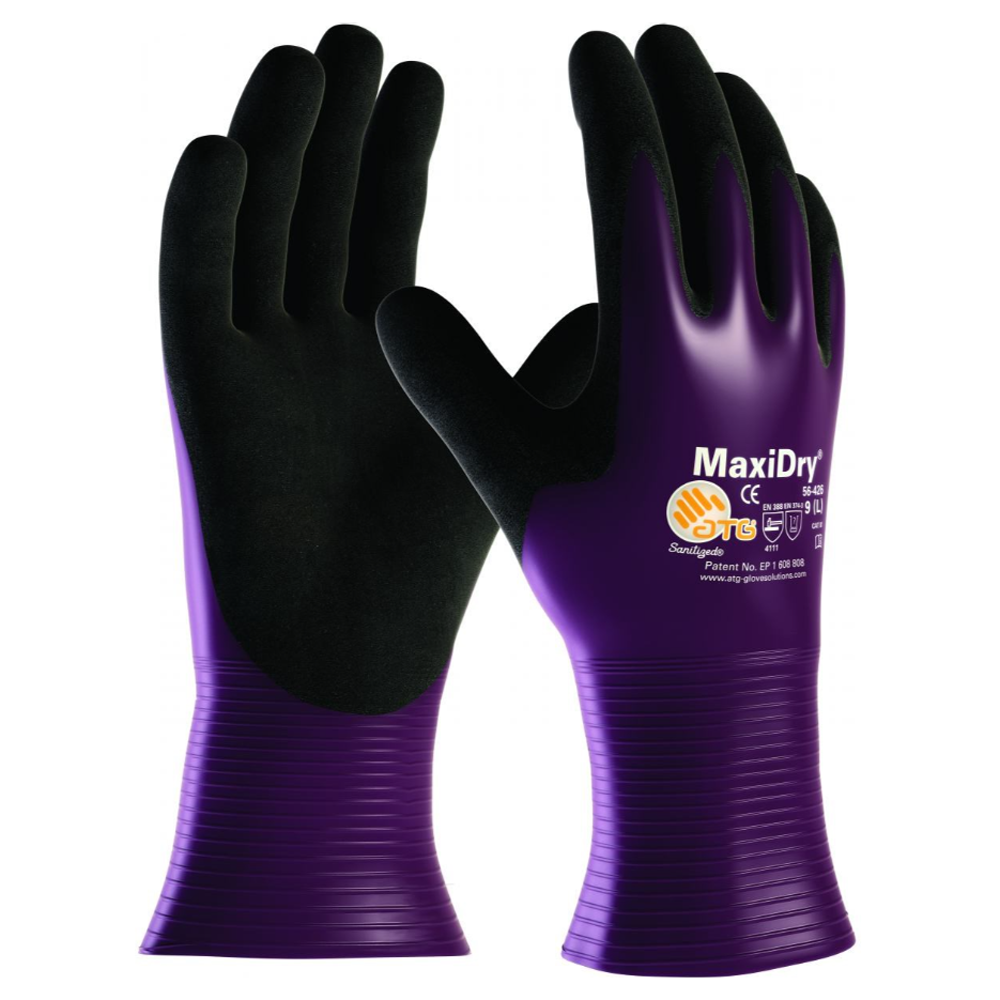 ATG MaxiDry 56-426 Fully Coated Liquid Gloves (12 Pack)