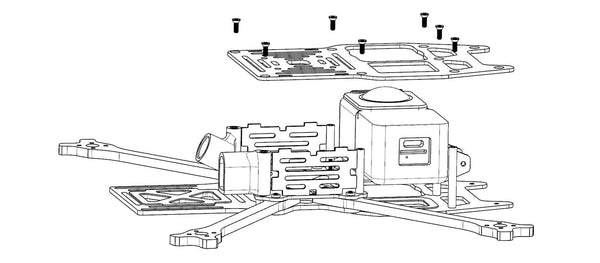 BetaFPV X-Knight 360 5" HD Digital FPV Frame
