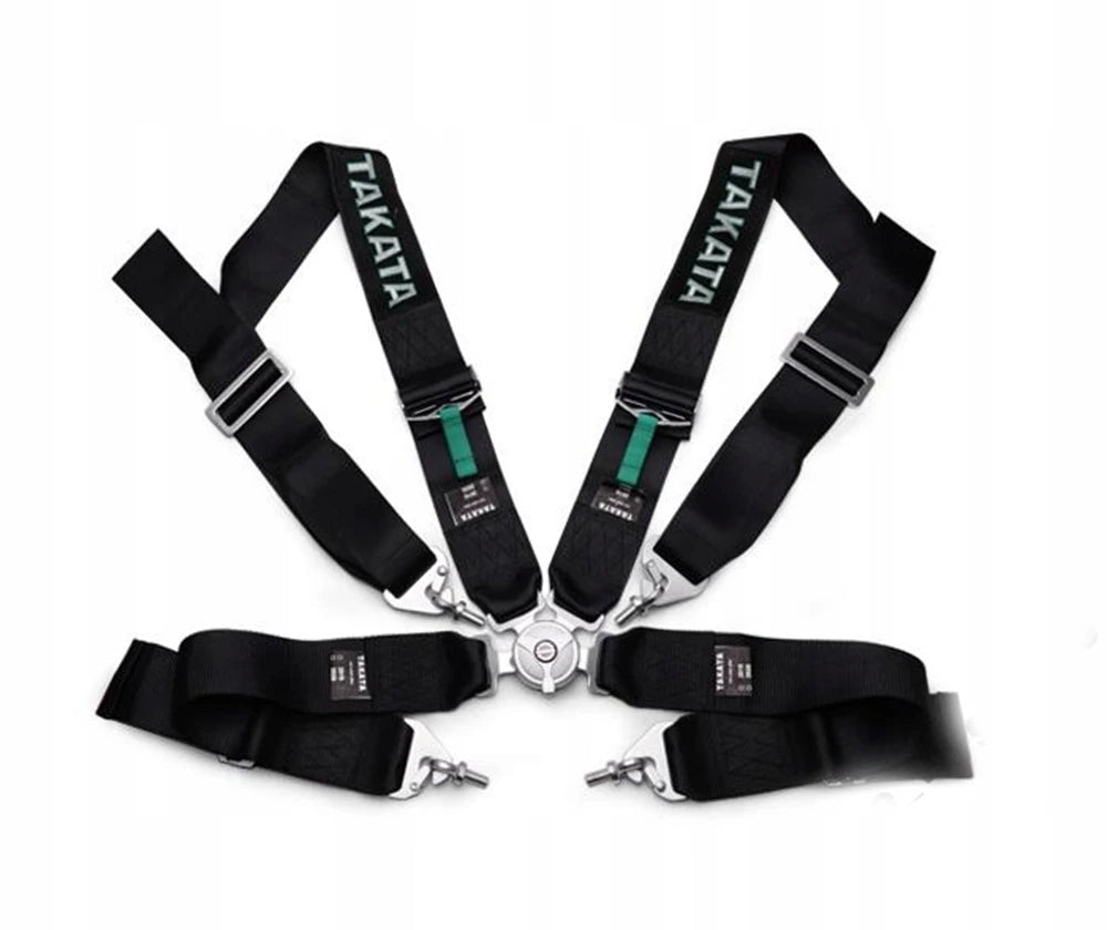 JDM TA Sabelt 3Inch Universal 4 Point Mounting Racing Sabelt Seat Belt Safety Harness High Grade Strap Nylon Belts For VW Toyota