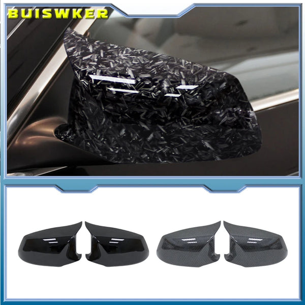 Rearview Mirror Cap Wing Side Mirror Covers Car Accessories Fit For BMW 5 Series F10 F11 F18 Pre-LCI 2010 - 2013 M Performance