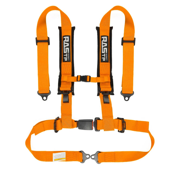 RASTP-Universal Racing Seat Belt 2-inch Four Point With Sponge Bolt Mounting  High Grade Strap Nylon Belts Safety Harness BAG091