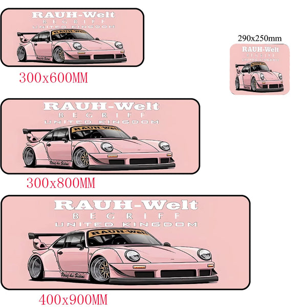 Anime Japan sports car jdm RWB 911 964 933 Mousepad Boy Pad Natural Rubber mousepad Desk Mat Size for Gameing World of tanks C