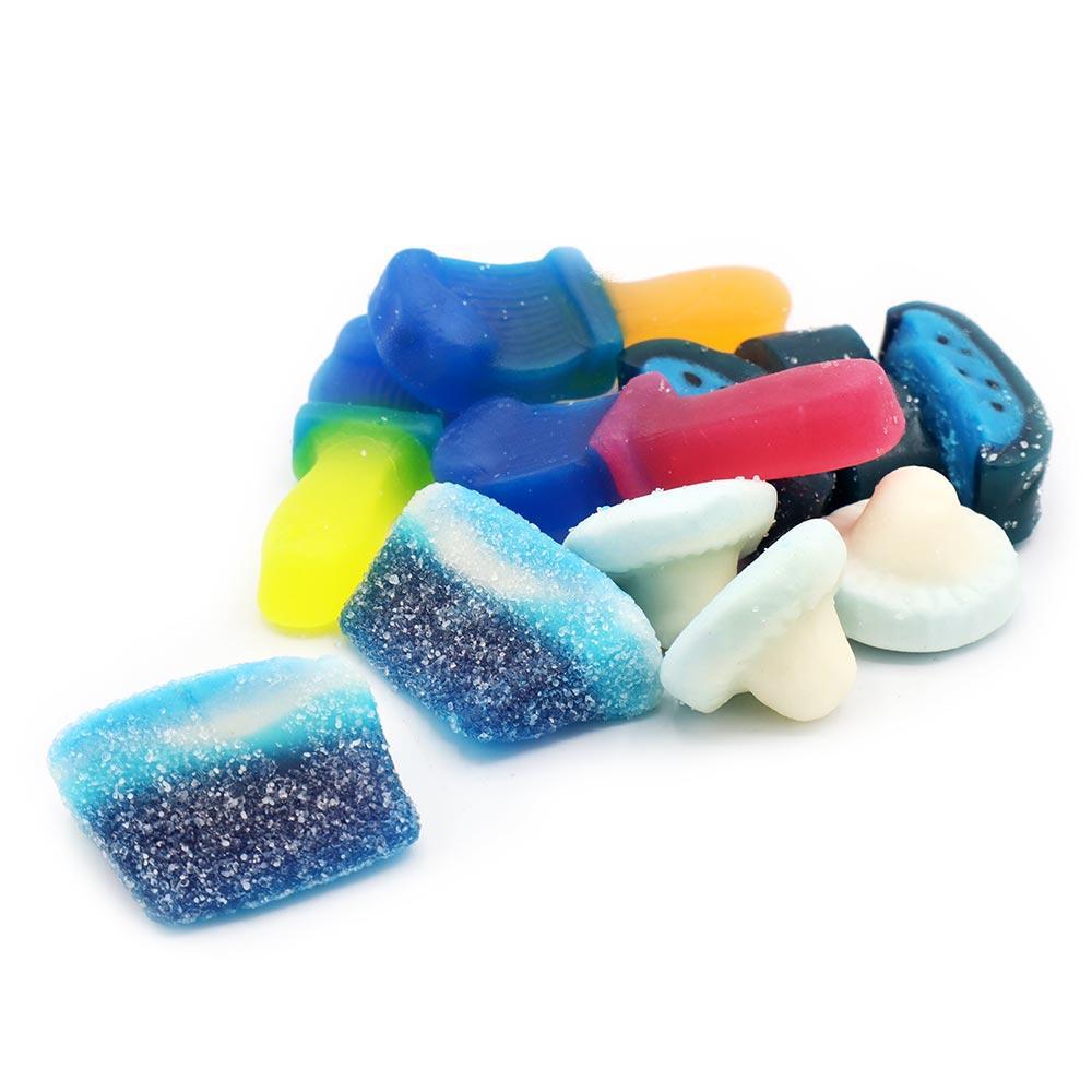 1kg Blue Sweets Mix Bag