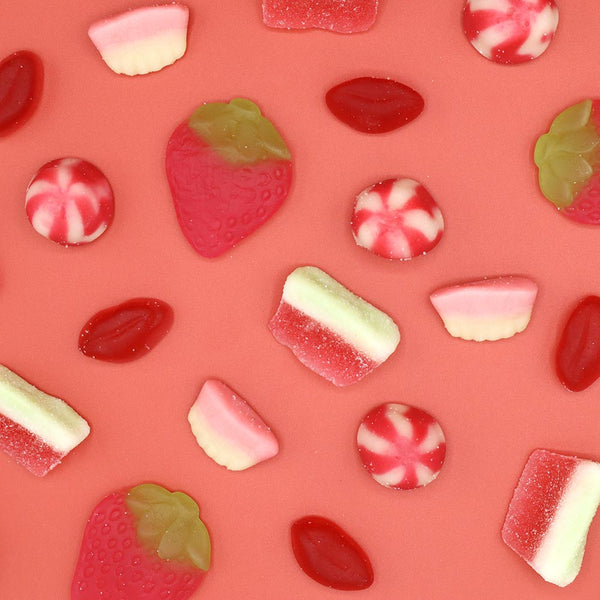 1kg Red Sweets Mix Bag