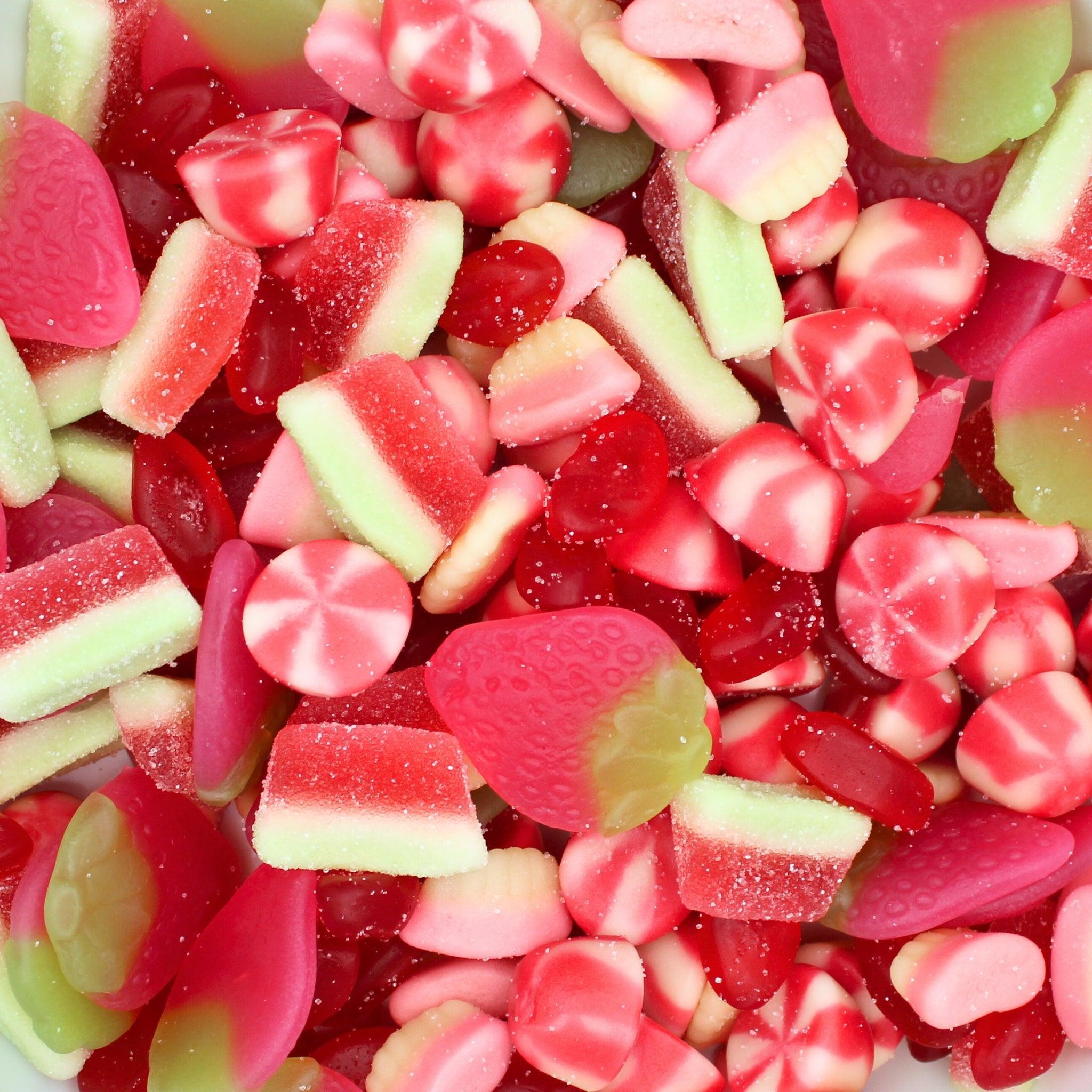 1kg Red Sweets Mix Bag