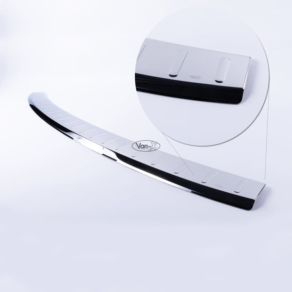 For VW Caddy Rear Bumper Protector Stainless Steel – Durable Guard Cover