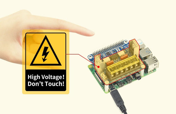 2-CH Triac Dimmer HAT for Raspberry Pi, Integrated MCU, UART / I2C