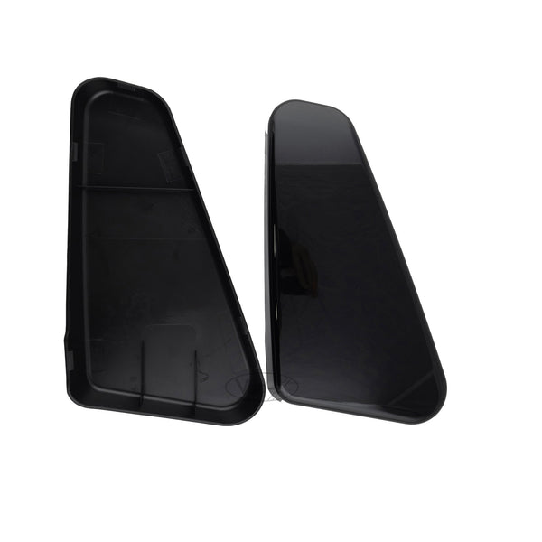 For VW T6 Twin Seat Hinge Covers – Piano Black Finish for Transporter Interior Styling Upgrade