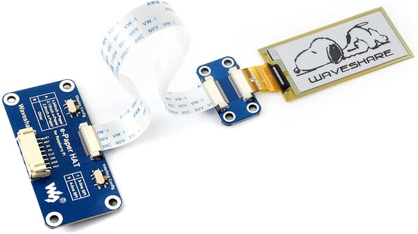 2.13inch Flexible E-Ink Display HAT for Raspberry Pi