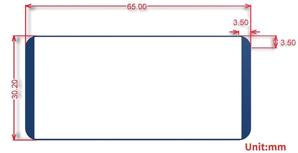 212x104, 2.13inch E-Ink display Three Colour HAT for Raspberry Pi