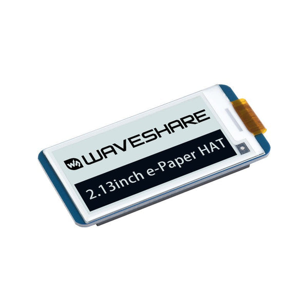 250x122, 2.13inch E-Ink display HAT for Raspberry Pi