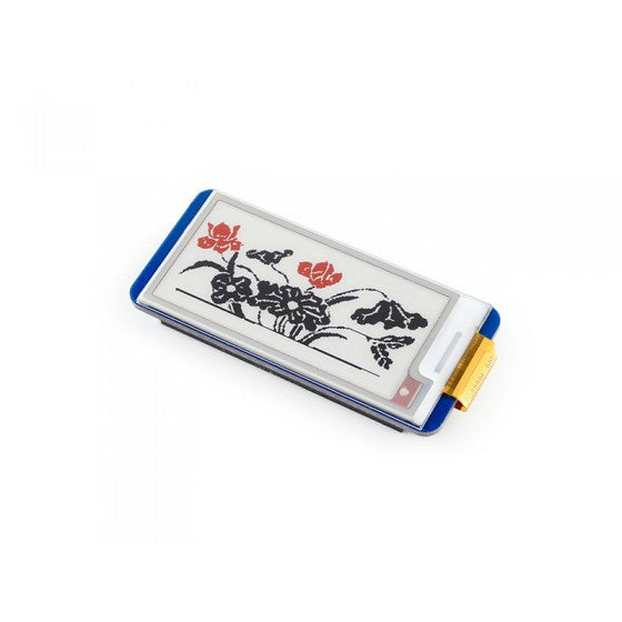 212x104, 2.13inch E-Ink display Three Colour HAT for Raspberry Pi