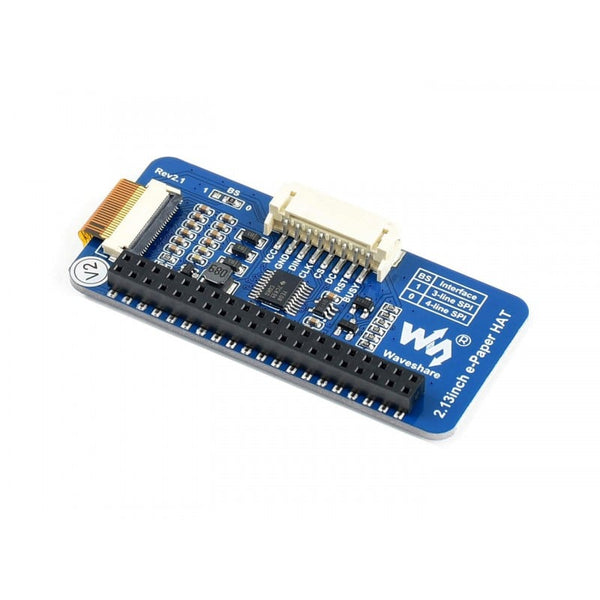 2.13inch E-Ink Display HAT for Raspberry Pi (212x104)