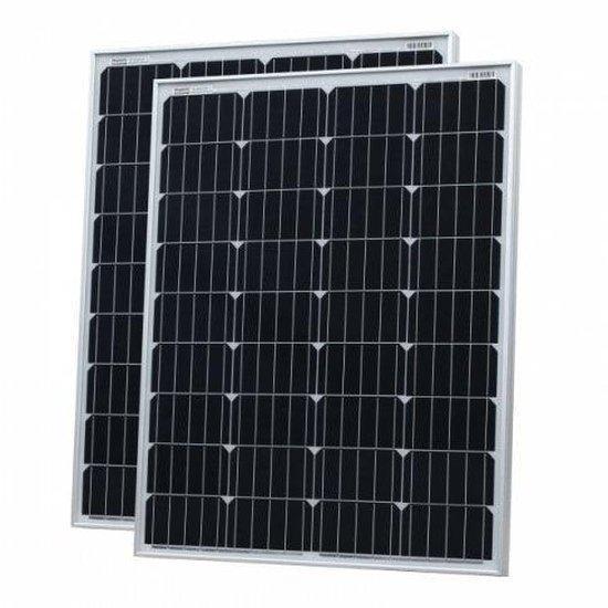 200W (2 × 100W) Solar Panels with 2 × 5m Cable | 4Boats