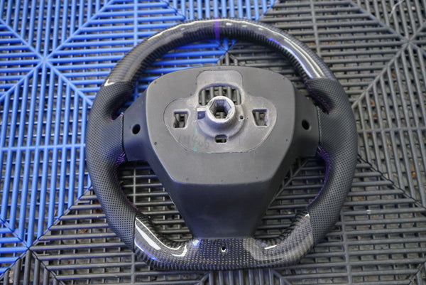Ford Fiesta MK7 / MK7.5 Carbon Fibre Steering Wheel - SWFIESTA1