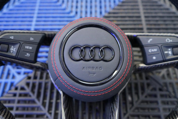 Audi TT MK3 Carbon Fibre Steering Wheel - SWAUTT1