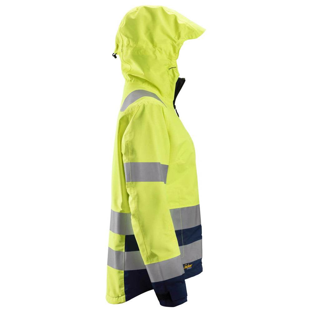 Snickers 1347 AllroundWork, Women’s Hi-Vis Waterproof Shell Jacket Class 2/3 Various Colours