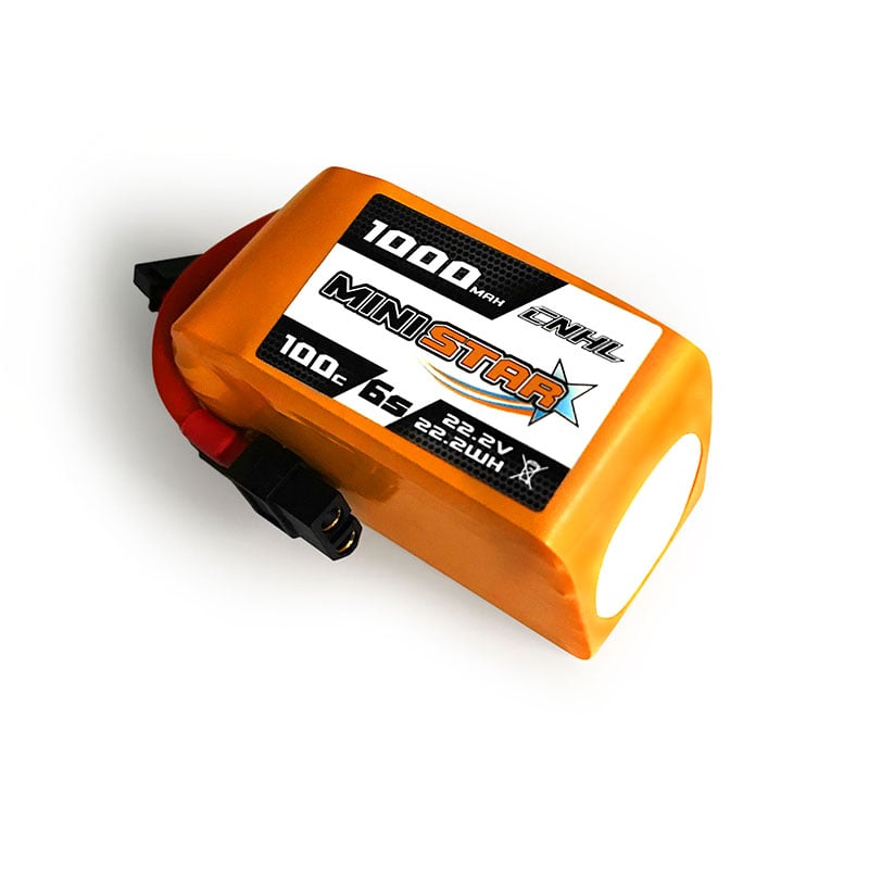 CNHL Ministar 1000mAh 22.2V 6S 100C Lipo Battery XT60