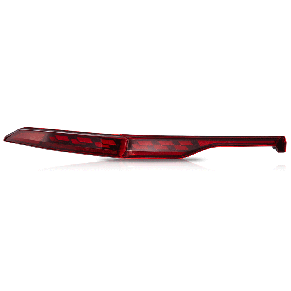 VLAND 21-24 Toyota Venza & Harrier  SEQ Lightbar LED DRL Rear Tail Lights Red