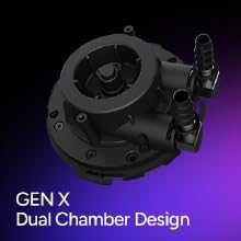 Cooler Master MasterLiquid 360 Ion CPU Liquid Cooler - 2.1" LCD Display, AIO Water Cooling System, Gen X Dual-Chamber Pump, Mobius 120P ARGB Fans, Addressable Gen 2 RGB, LGA1700 & AM5 Brackets