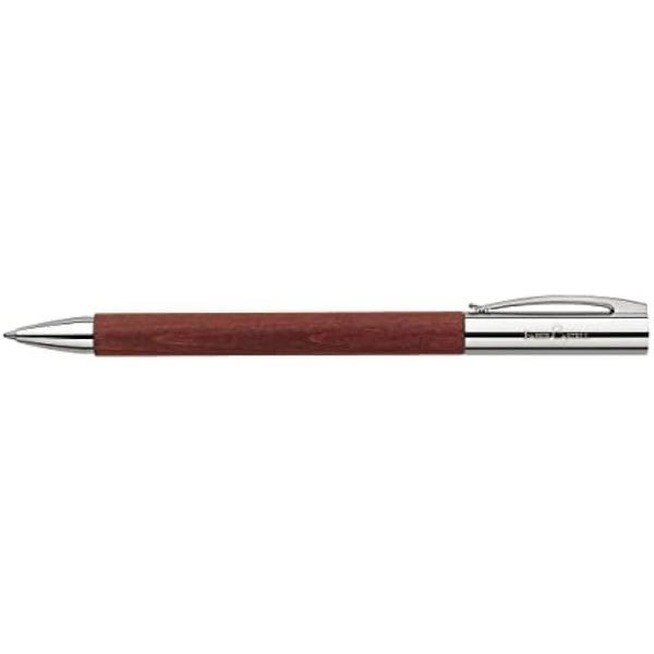 Faber-Castell Ambition Pearwood Brown Twist Ballpoint Pen