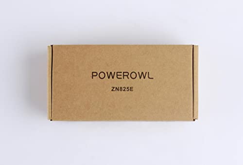 POWEROWL 8 Pcs 2800mAh AA Rechargeable Batteries with 8 Slot Battery Charger, USB Fast Charging, Input DC 5V 2A, Output 1.4V 250mA, Independent Slot