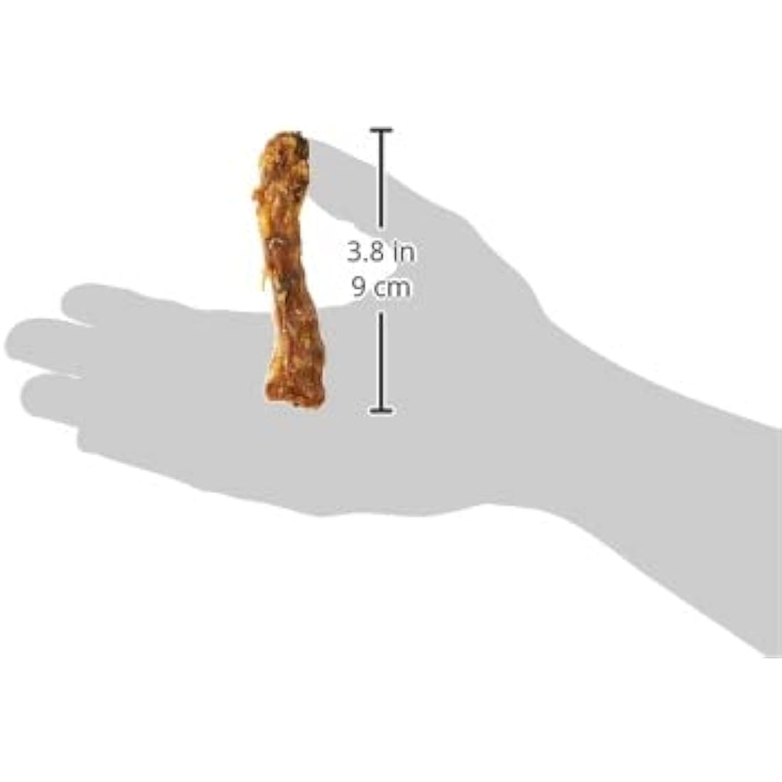 Hollings Chicken Necks Dog Treats, 100% Natural Air Dried Chew Treats for Adult Dogs, Grain Free and High in Protein (2kg)