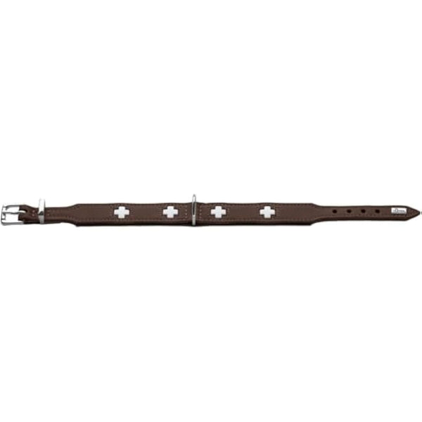 Hunter - Collar Swiss 47-54Cm Brown / Black