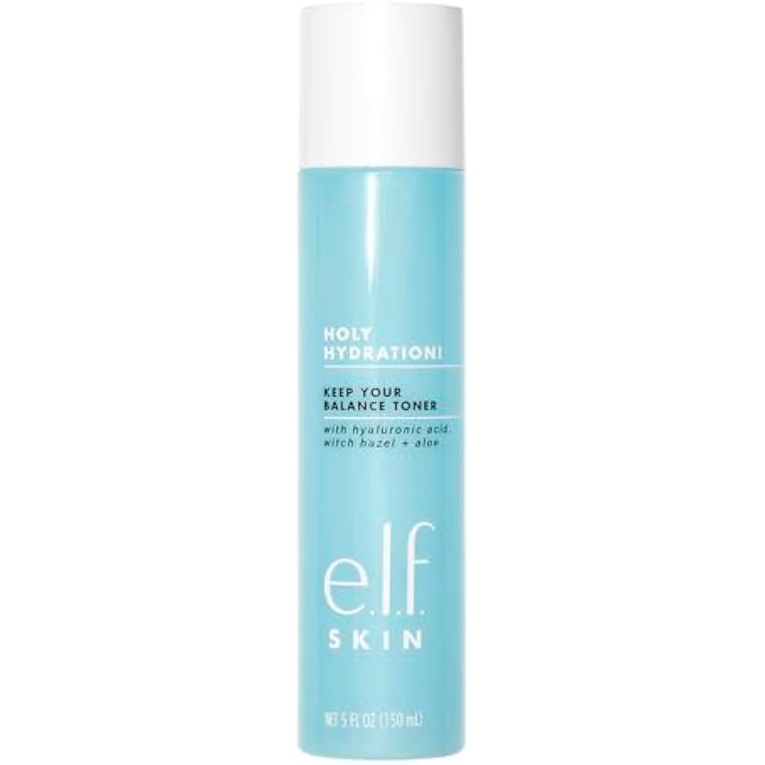 e.l.f. SKIN Keep Your Balance Toner, Gentle, Refreshing, Anti-Inflammatory, Removes Makeup & Impurities, Hydrates, Cleanses, Soothes, Infused with Hyaluronic Acid, Witch Hazel and Aloe