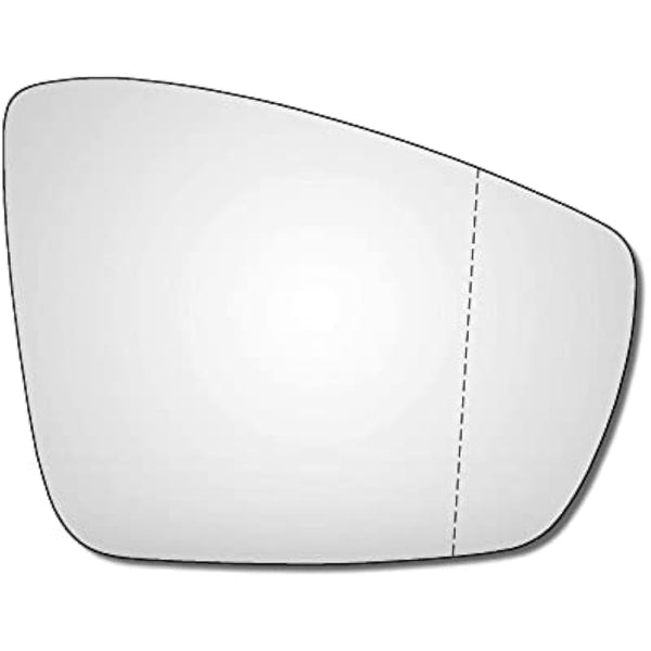 LT2CP Wing Mirror Glass for VW UP 2012 to 2017, Skoda Citigo 2011 to 2023, SEAT MII KF1 KE1 2011 to 2019 models Heated Mirror Right Hand Side UK Driver Side