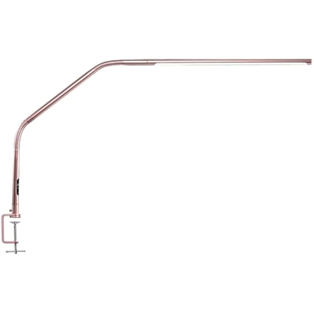 Daylight Slimline 4™ LED Table Lamp in Rose Gold - 6,000K, 3,200 Lux, 4 Brightness Levels, USB-C Charging Port, Anti-Glare Diffuser, Flexible Design, Art & Craft, Sewing, Nail Salon