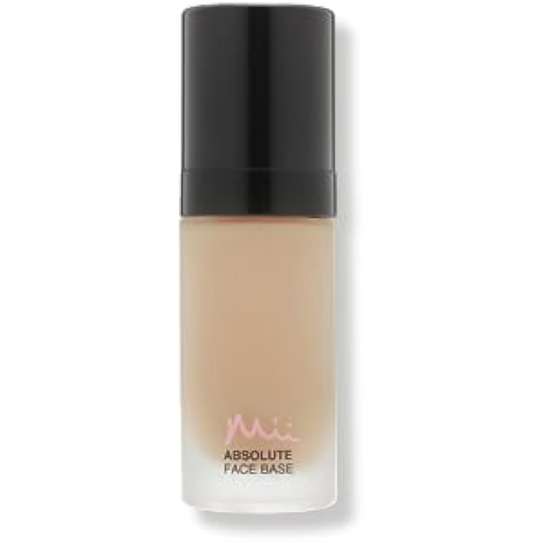 Mii Cosmetics Absolute Face Base, Full Coverage Foundation, Radiant Matte Finish, Feather Light Hydrating Formula, Vegan and Cruelty Free, Utterly Peachy 02