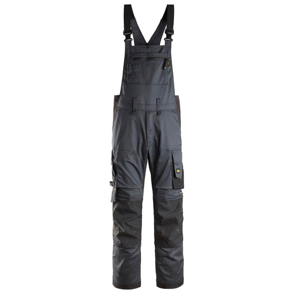 Snickers 6051 AllroundWork Stretch Bib & Brace Trousers Steel Grey