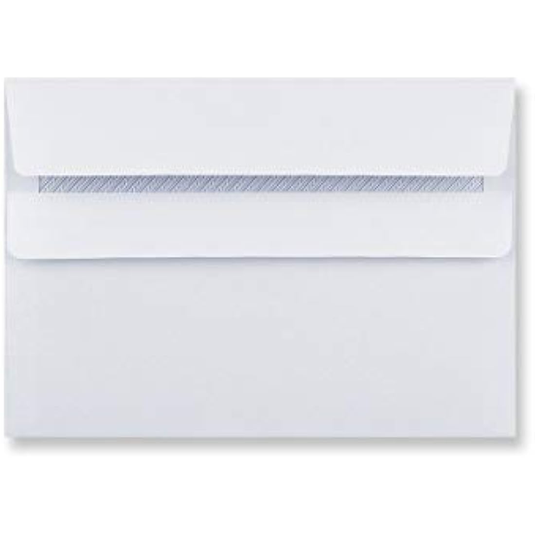 EPOSGEAR® A6/C6 Plain White Self Seal Wallet Envelopes 162mm x 114mm 90gsm (Pack of 200 Envelopes)
