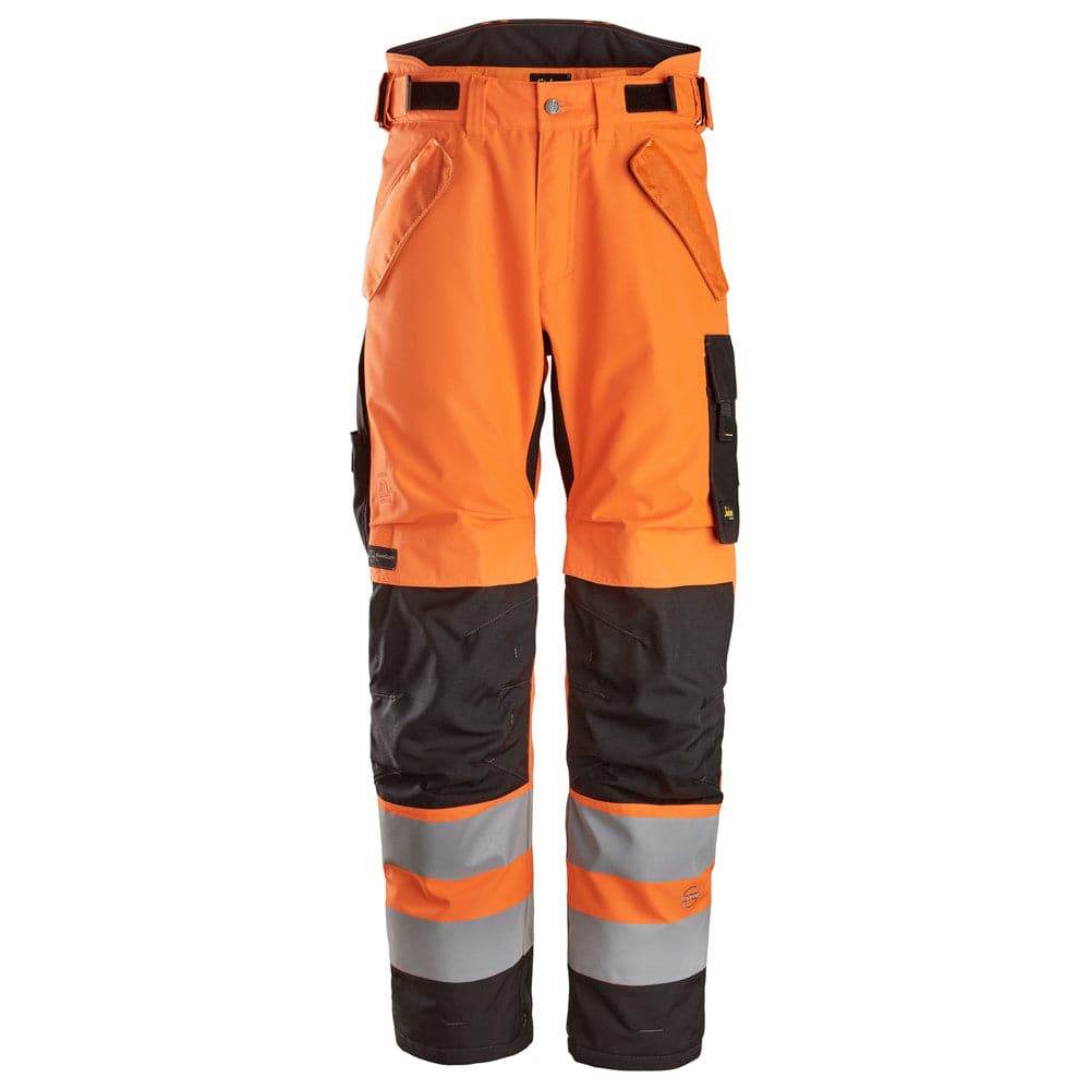 Snickers 6630 High-Vis Class 2 Waterproof 37.5® 2-Layer Light Padded Trousers