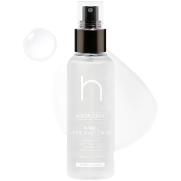 HAMEL Pure Shot Booster Calming Mist Serum︱3.38 fl. oz. / 100ml︱Improvement of Skin Barrier and Moisture Density, Skin Soothing, Virginia Witch Hazel Extraxt︱Vegan, Cruelty Free