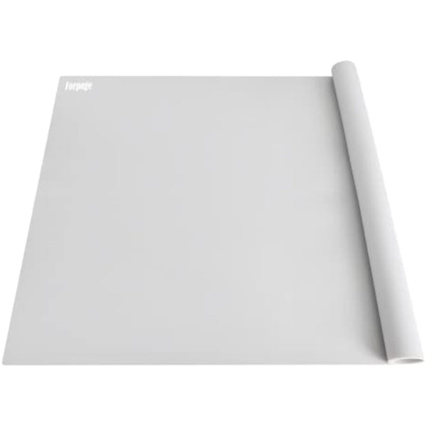 36.2" x 24" Extra Large Silicone Mat for Epoxy Resin, Nonstick Silicon Mats for Crafts Jewelry Casting, Non-Slip Kitchen Table Placemats for Countertop Protector Heat Resistant by Foepoge, Grey