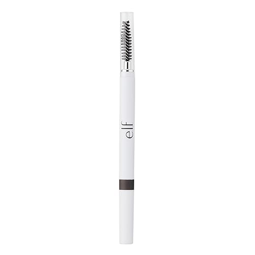 e.l.f. Instant Lift Brow Pencil, Dual-Sided, Precise, Fine Tip, Shapes, Defines, Fills Brows, Contours, Combs, Tames, Natural Brown, 0.18 g (Pack of 1)
