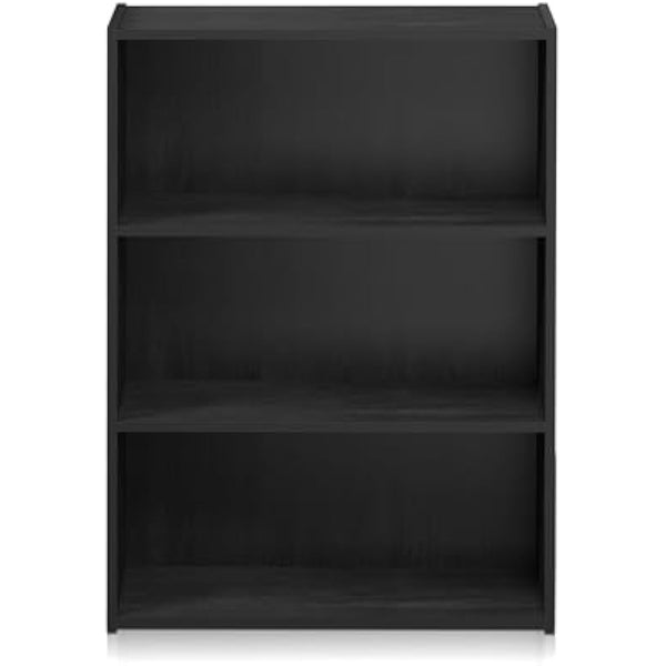 Furinno Pasir 3-Tier Open Shelf, Americano
