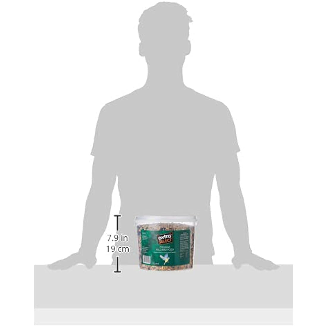 Extra Select Premium Wild Bird Food, 5 Litre