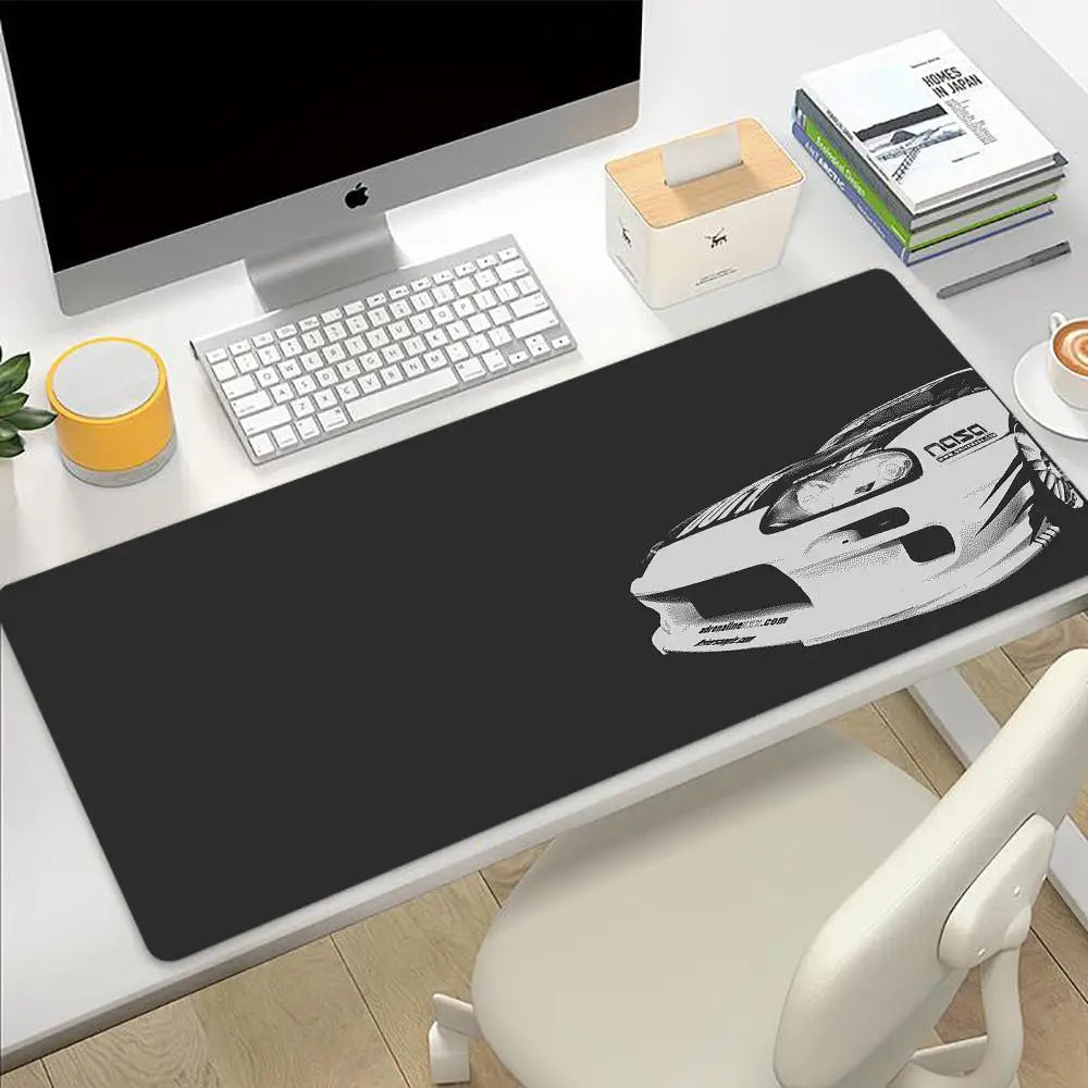 Japan Sports Car JDM Drift New Arrivals Gamer Play Mats Non-slip Mousepad Size For E-sports Game Player PC Computer Laptop Rug