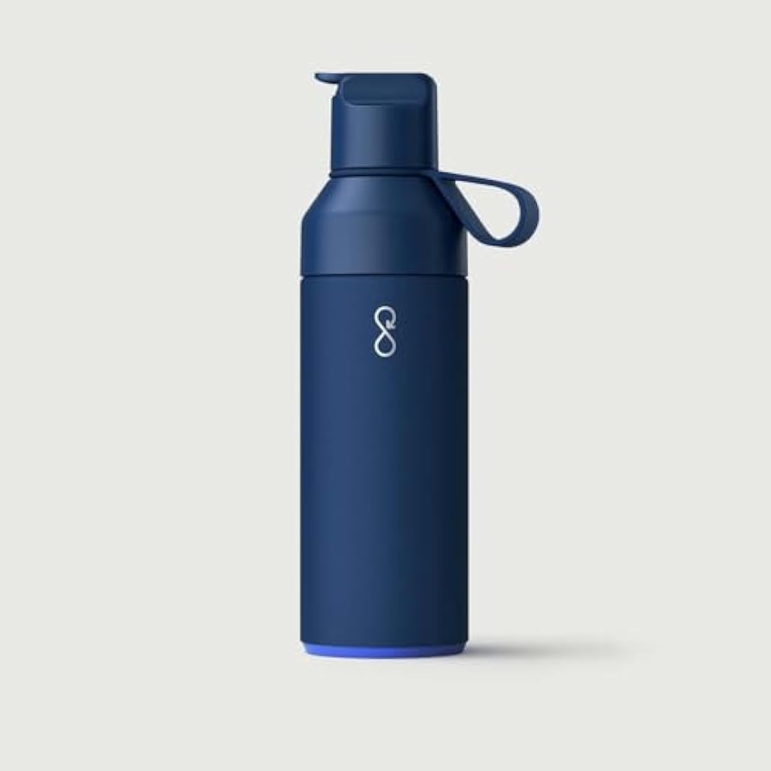 Ocean Bottle - Go Recycled Stainless Steel Water Bottle - Environmentally Friendly & Reusable - Sea Blue - 500ml