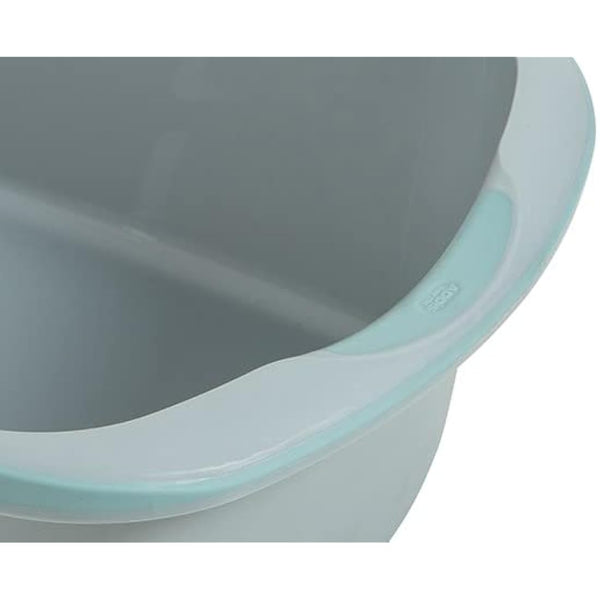 Addis Premium Soft Grip Large Rectangular Washing Up Bowl, 9.5 litre, Tranquil Haze