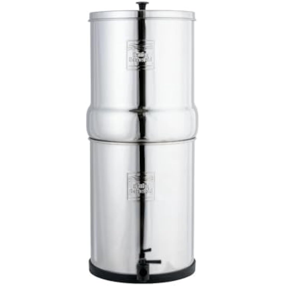 British Berkefeld 8.5L Stainless Steel Gravity Water Filter System | Comes With 2 Ultra Sterasyl Cartridges | Great Tasting Clean Water | No Power Or Plumbing Required | For Home Or Outdoor Use